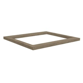 Tampo Para Balcao Cooktop 60 cm MDP E604 Nogal Kappesberg