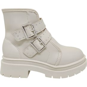 Bota Coturno Infantil Menina Casual Dia a Dia Passeio Escola Detalhes Metalizados Molekinha 2182.114