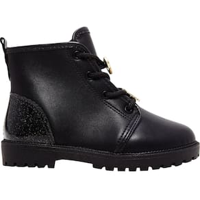 Bota Coturno Infantil Menina Casual Dia a Dia Passeio com Apliques e Brilho Molekinha 2126.529