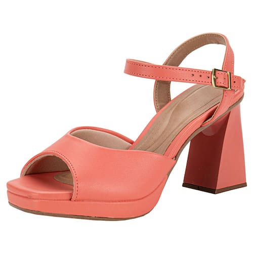 Sandália Feminina Salto Alto Beira Rio Casas Bahia