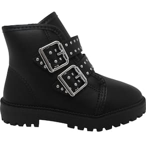 Bota Coturno Infantil Menina Casual Dia a Dia Passeio Escola Bico Redondo Molekinha 2126.530