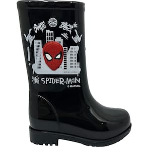 Galocha Infantil Menino Casual Dia a Dia Cano Alto Marvel Power Grendene Kids 23276