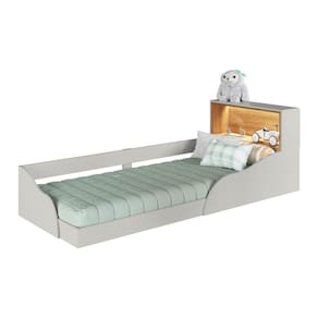 Cama Montessoriana Infantil Solteiro Lille CL1080 com Iluminação LED Branco - Art In Móveis