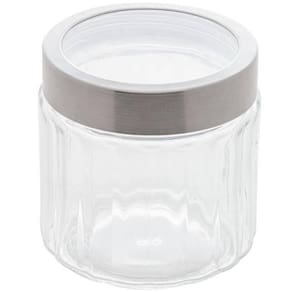 Pote de Vidro Borossilicato Porta Mantimentos Lyor 870ml Tam