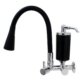 Torneira para Cozinha Flexível Duplo Jato Roddex Preto