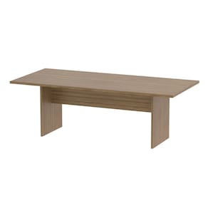 Mesa de Reunião para Escritório 74,5cm X 220cm Amendoa