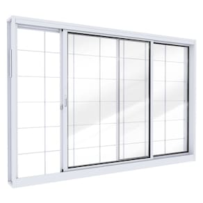 Janela de Aço de Correr Lucasa Facilita Branco