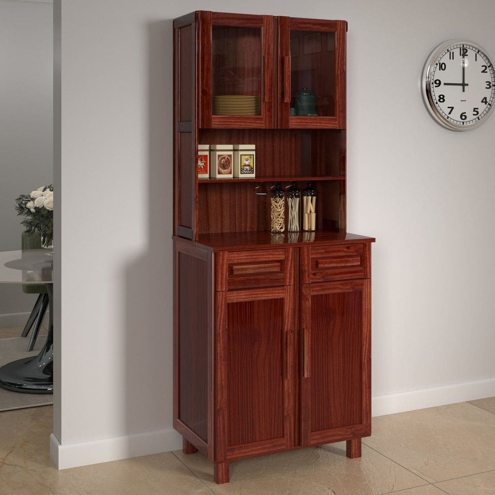 Armario para Cozinha 4 Portas Aracaju Mel