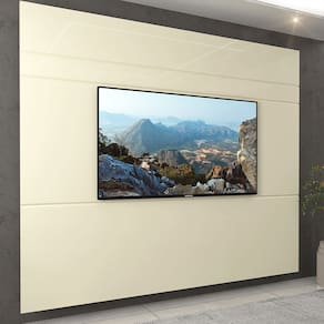 Painel para Tv Luminare 217 Off White - Gelius