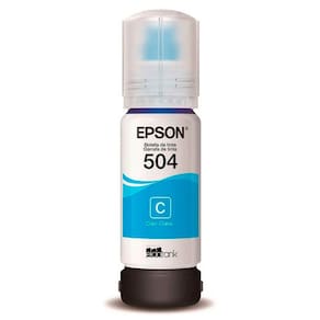 Garrafa de Tinta Refil para Ecotank T504 Epson