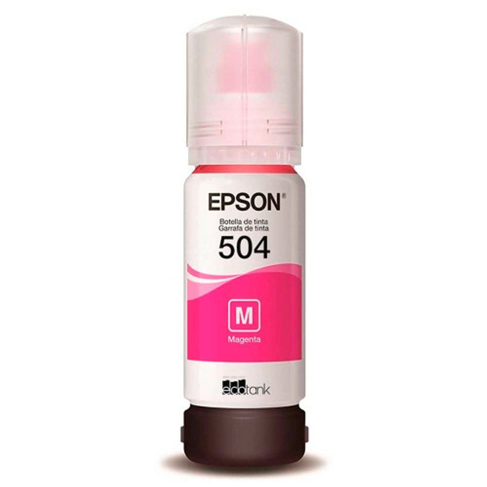 Garrafa de Tinta Refil T504 Epson