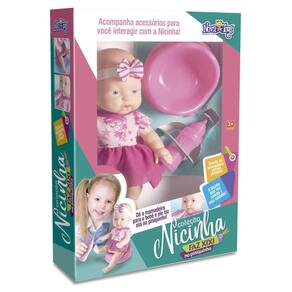Boneca Nicinha Faz Xixi 1117 - Nova Toys