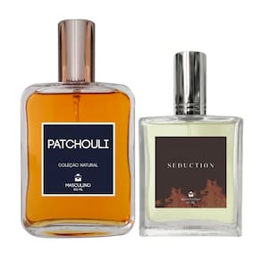 Kit Perfume Masculino Patchouli 100ml + Seduction 50ml