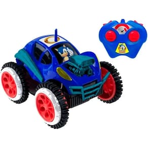 Carrinho Tumbling Rush Sonic Radio Controle/Funçoes Candide