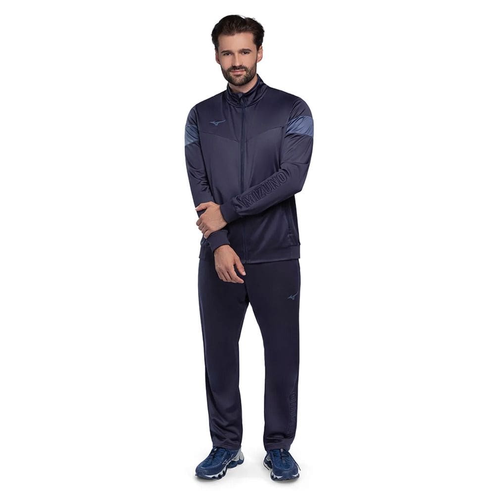Conjunto Mizuno De Agasalho De Treino Root II-Masculino