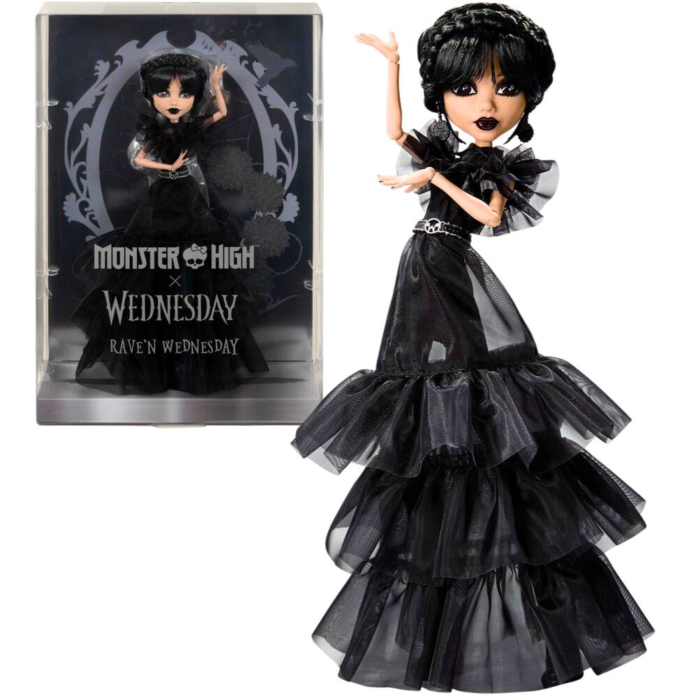 Boneca Monster High Wandinha Addams Raven | Casas Bahia