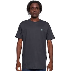 Camiseta Masculina HD Rounded Blue Grafite Cinza HO167