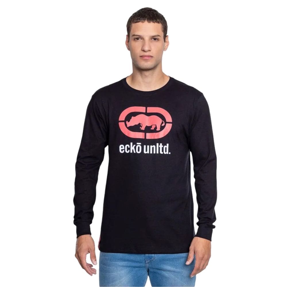 Camiseta Manga Longa Ecko Masculina Syon