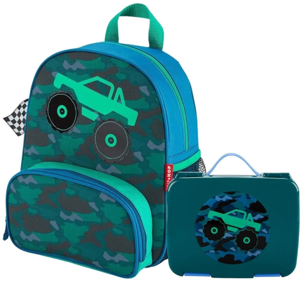Mochila Infantil E Bento Box Spark Style Carro Truck - Skip Hop