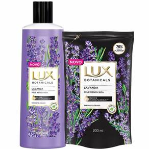 Sabonete Líquido Lux Lavanda Pele Renovada Botanicals + Refil