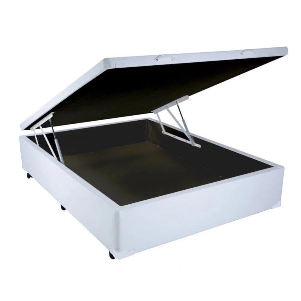 Baú Casal Corino Branco 138x188 Blindado