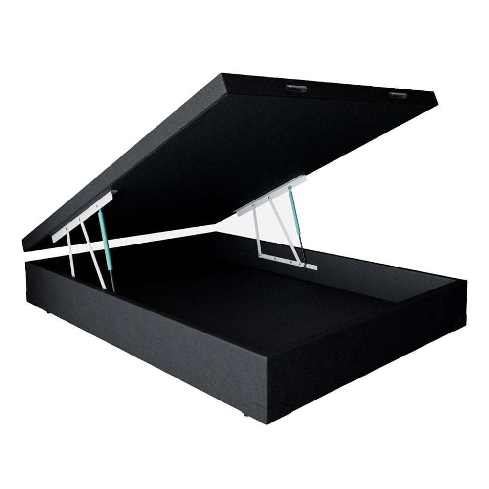 Baú Casal Corino Preto 138x188 Blindado