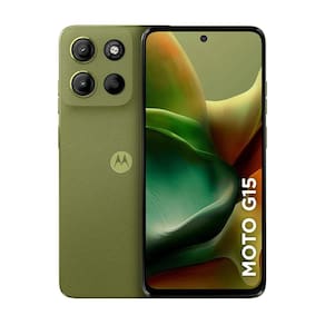 Smartphone Motorola Moto G15, 50 MP + 5 MP, 256 GB, 4G, Verde - XT2521-2