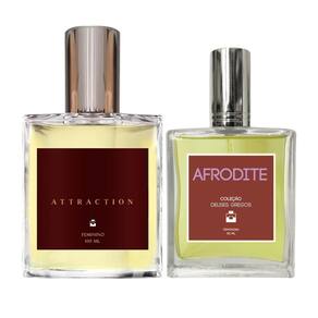 Kit Perfume Feminino Attraction 100ml + Afrodite 50ml