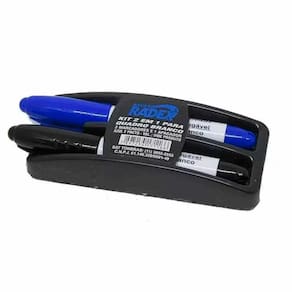 Kit Apagador com 2 Marcadores Azul/Preto - Radex
