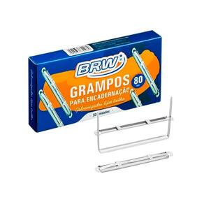 Grampo Trilho p/ Encadernação Metal c/50 - BRW