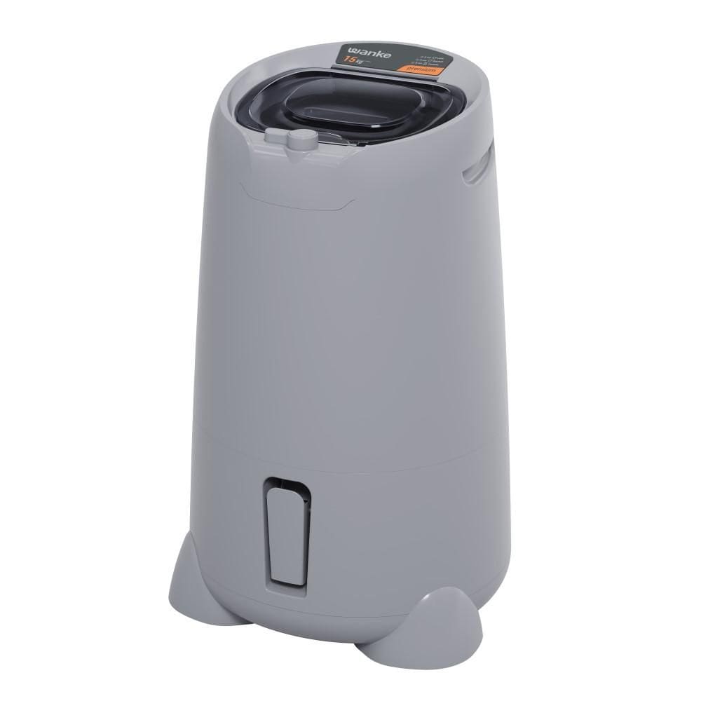 Centrifuga De Roupas Máquina Secadora Elétrica Tanquinho 292 W 127 V 60Hz Lavanderia Wanke Cinza