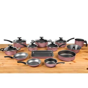 Jogo Conjunto Panelas 13 Peças Teflon Antiaderente
