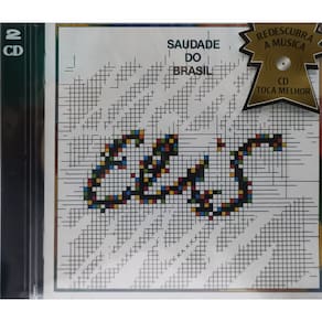 Elis Regina - Elis Saudade Do Brasil - 2 Cd`s Mpb
