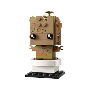 Brinquedo Lego BrickHeadz Potted Groot 40671 com 113 peças