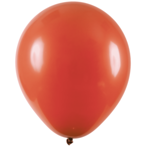 BALÃO LISO - ART-LATEX Nº 16 - TERRACOTA - Pacote com 12 unidades