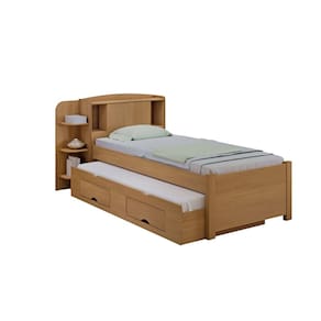 Cama Solteiro Milênio Plus Com Cama Auxiliar Cinamomo - D`Doro - Sem colchão