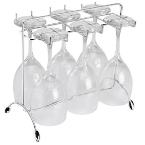 Suporte para Taças de Vinho Cromado Utimil Organizador Arama