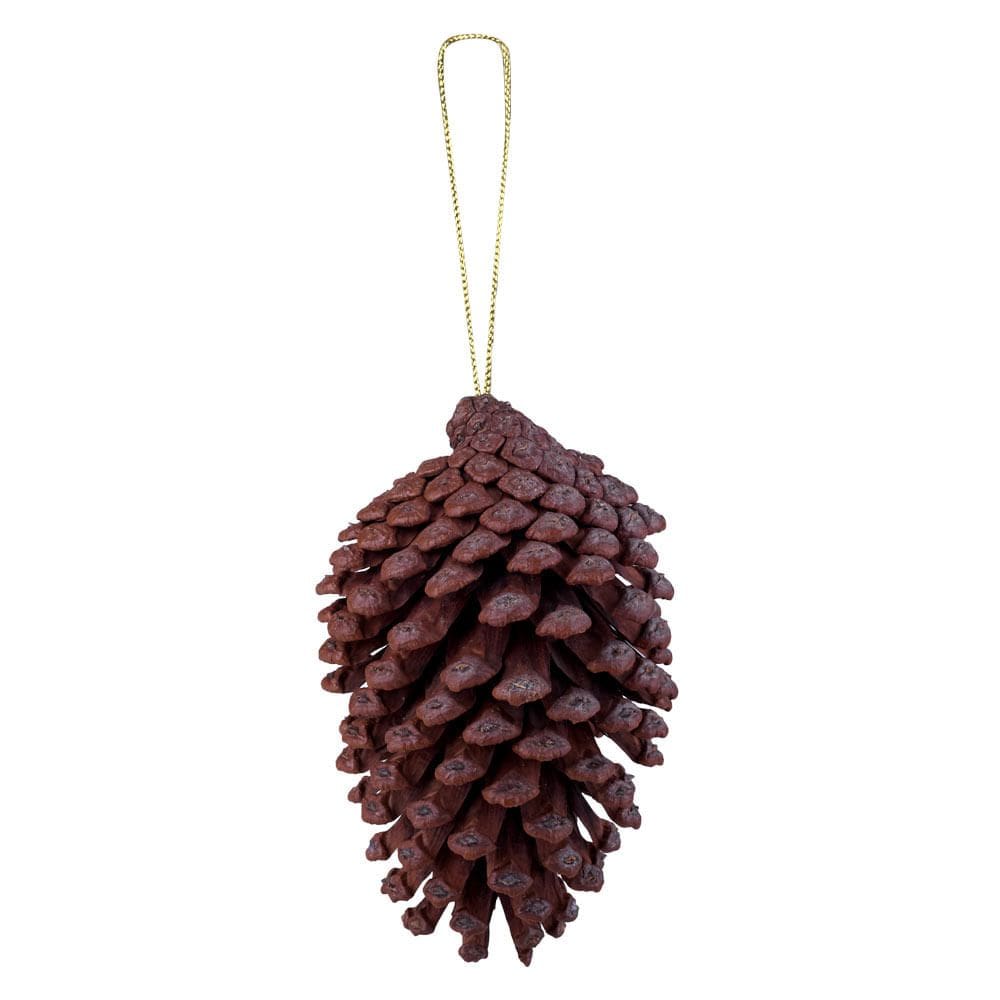 Pinha Natural 10cm Cazza Marrom