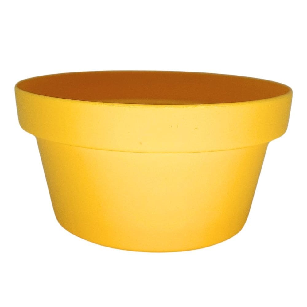 Vaso Cuia Bari Eco (10x5) Cor Amarela OKLA