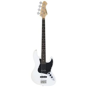 Contrabaixo Aria Pro II STB-JB/B 4 Cordas Branco