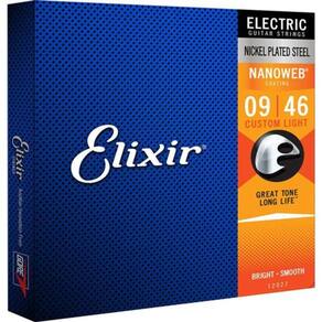 Corda Guitarra .009 Nanoweb Elixir Custom Light