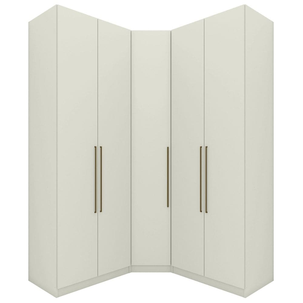 Guarda Roupa Modulado 3 Pecas 241x162 cm Seletto Areia Henn