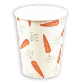 Copo De Papel 270ml Páscoa Cenourinhas - 10 Un