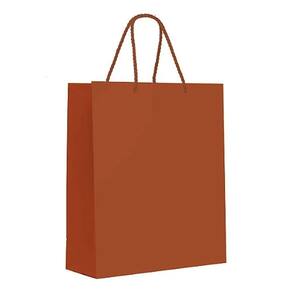 Kit Sacola De Papel Premium Cinnamon P 23x19x10cm - 10 Un