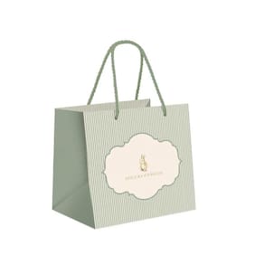 Sacola Premium Para Um Meio Ovo Lavie Salvia P 22x20x14cm - 10 Un