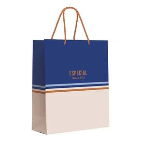 Kit Sacola De Papel Premium Polo G 38x34x15cm - 10 Un