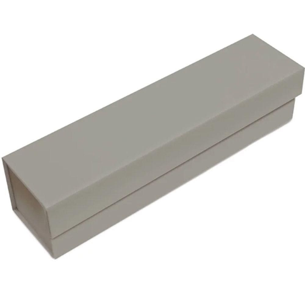Caixa Rígida Dobrável Retangular Com ímã Garrafa Gris 33x8,5x8,5cm - 5 Un