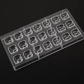 Forma Policarbonato Para Chocolate Molde 21 Cavidades - 1 Un