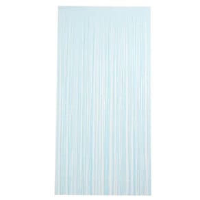 Cortina Metalizada Candy Color Azul 100x200cm - 1 Un