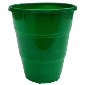 Copo Plástico Happy Line 210ml Verde - 8 Un